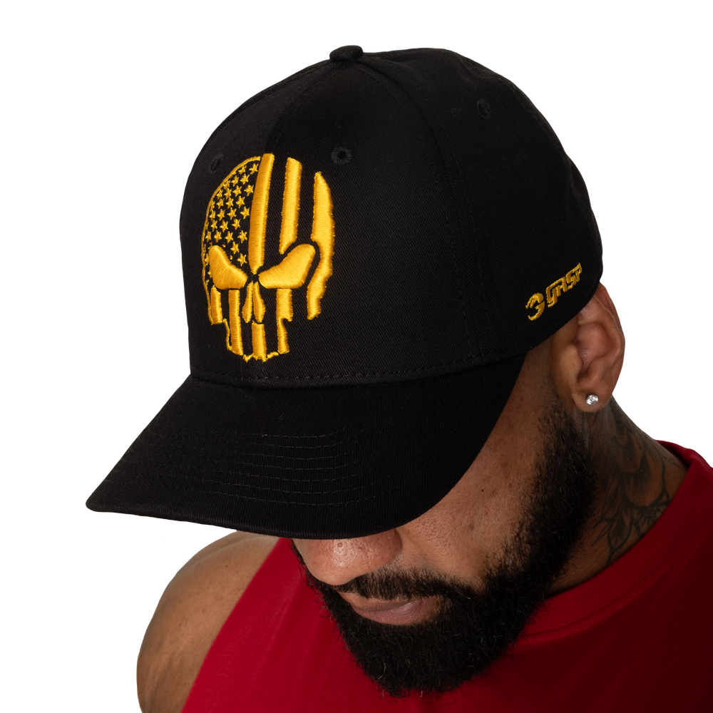 GASP RELENTLESS CAP (Black/Yellow)