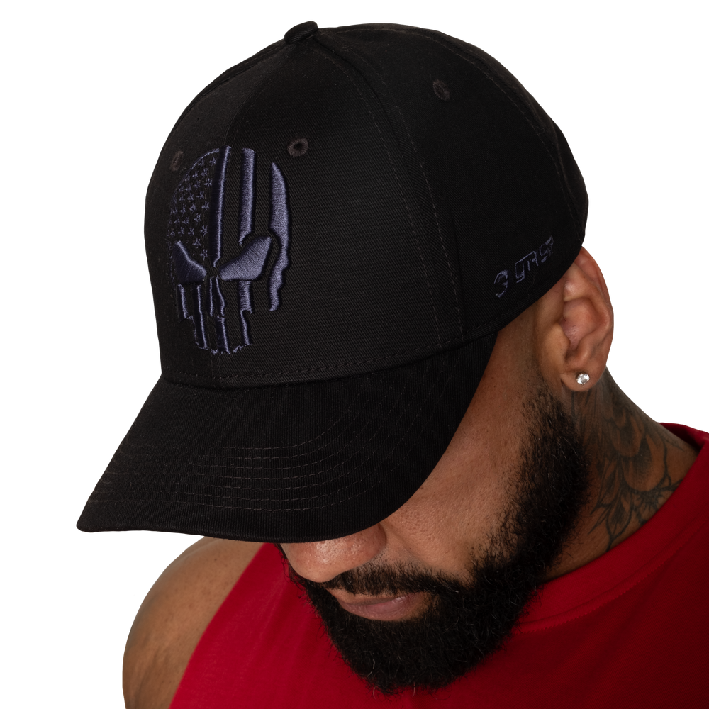 GASP RELENTLESS CAP (Black/Blue)
