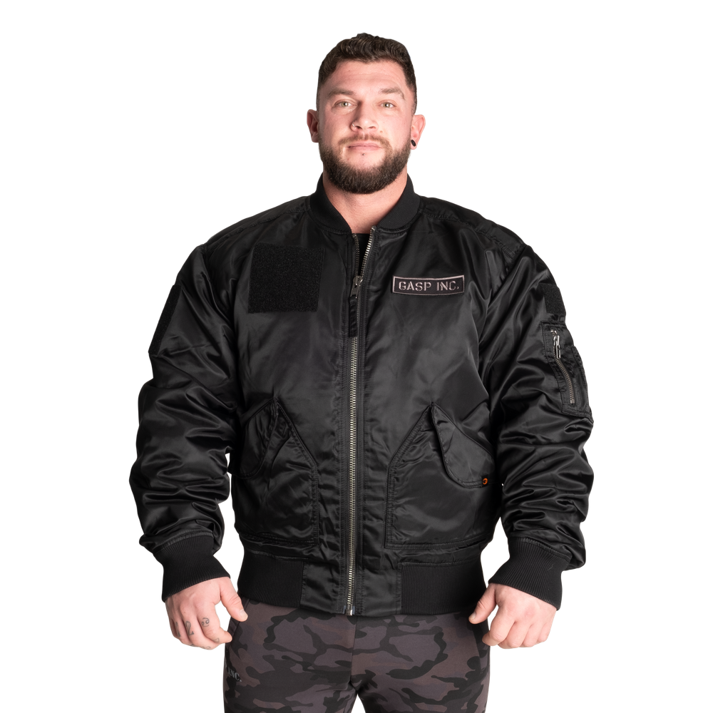 GASP UTILITY JACKET (Black)