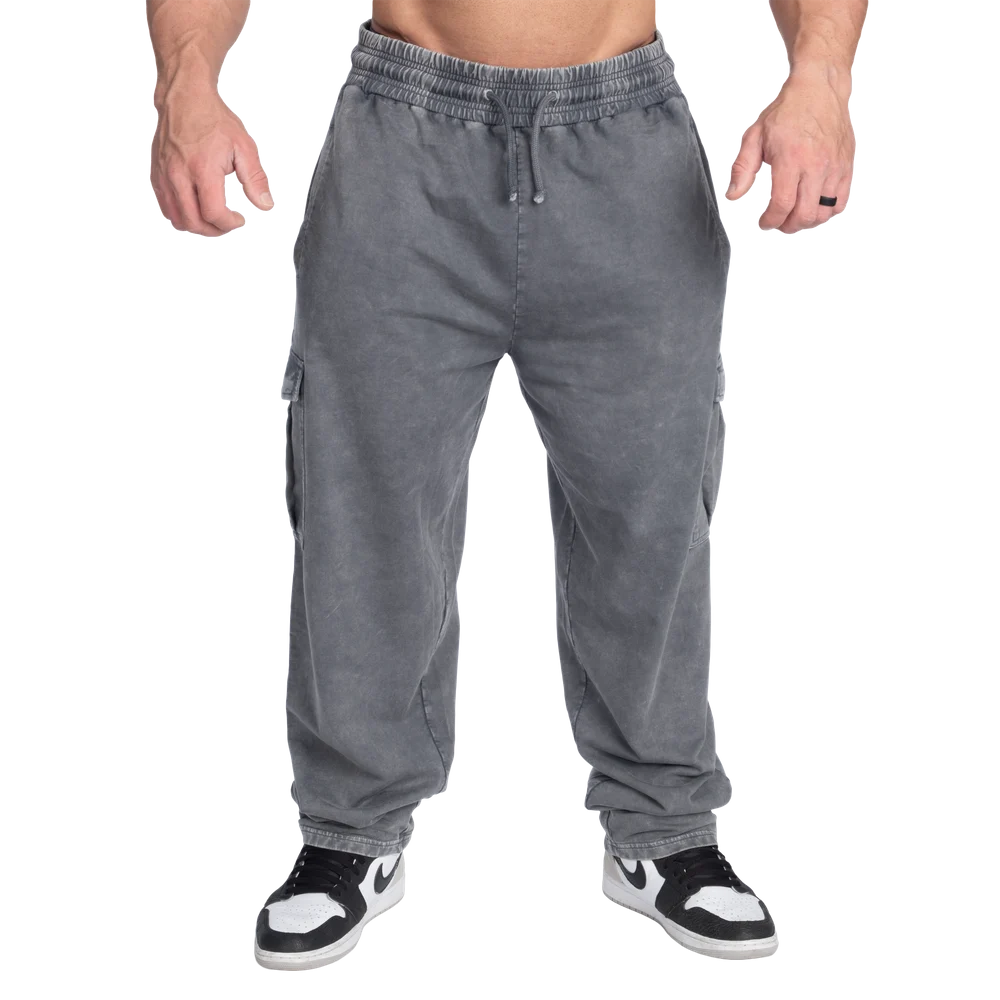 GASP IC baggy pant (Washed Black)