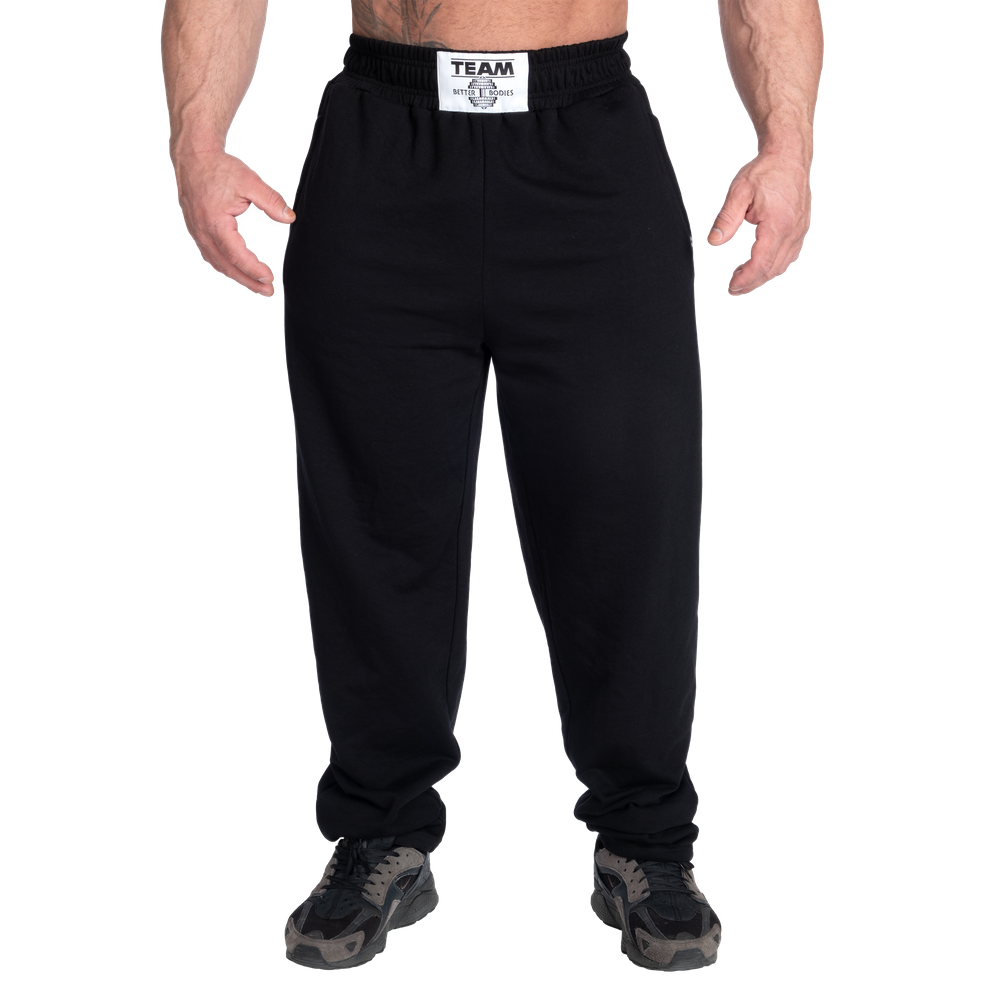 BETTER BODIES Old School Baggy Pant (Black)