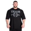 BETTER BODIES Team Pump Cover Iron Tee (Black/Grey)