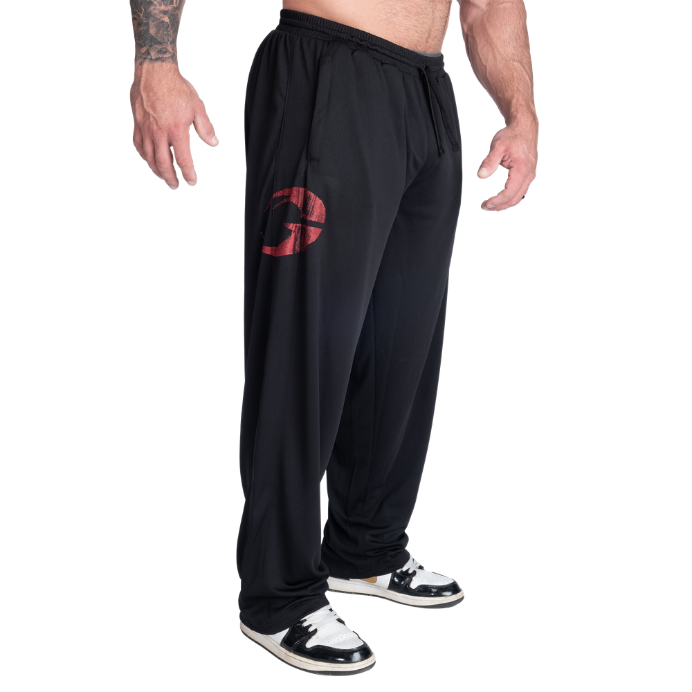 GASP Inc Mesh Pant (Black Red)