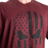GASP Skull Division Iron Tee (Maroon)