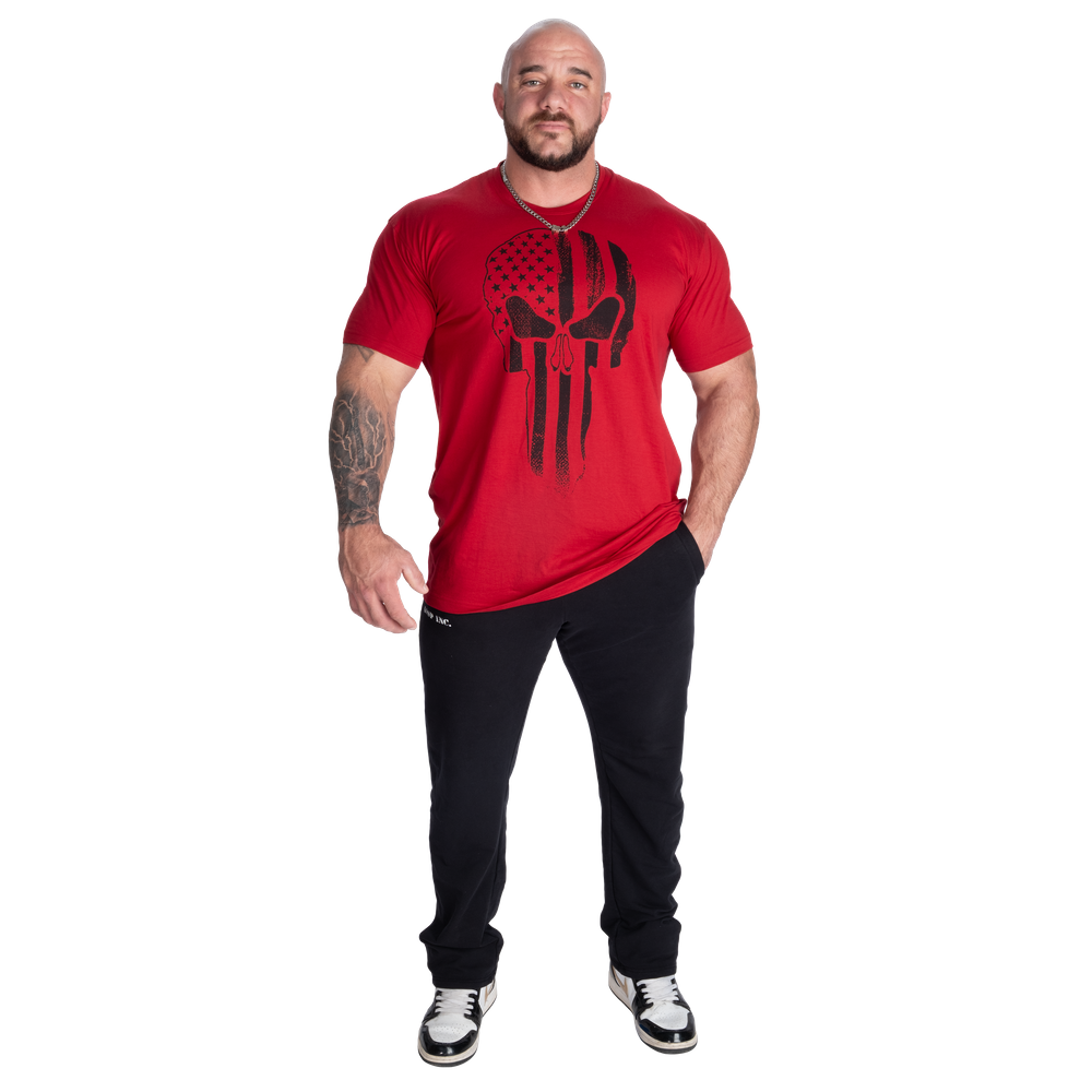GASP Skull Standard Tee (Chili Red  )