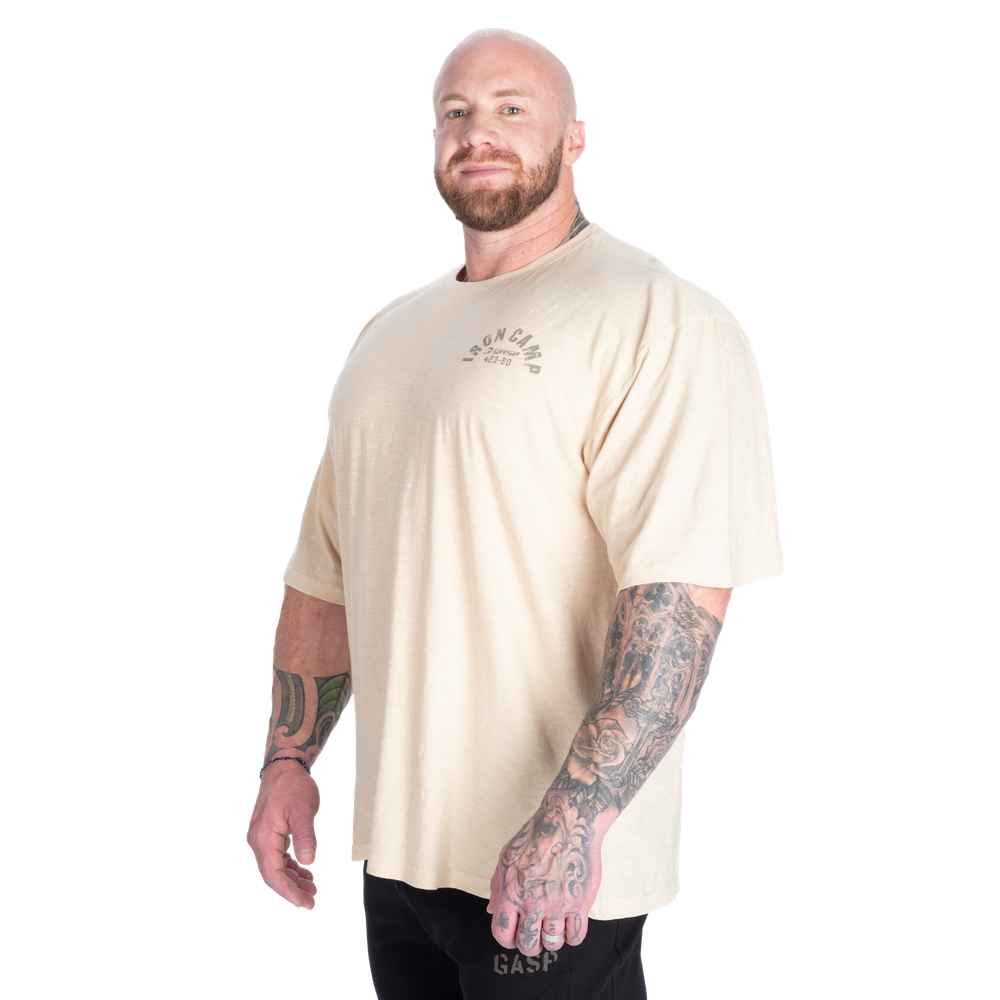 GASP Slub Iron Tee (Washed Desert)