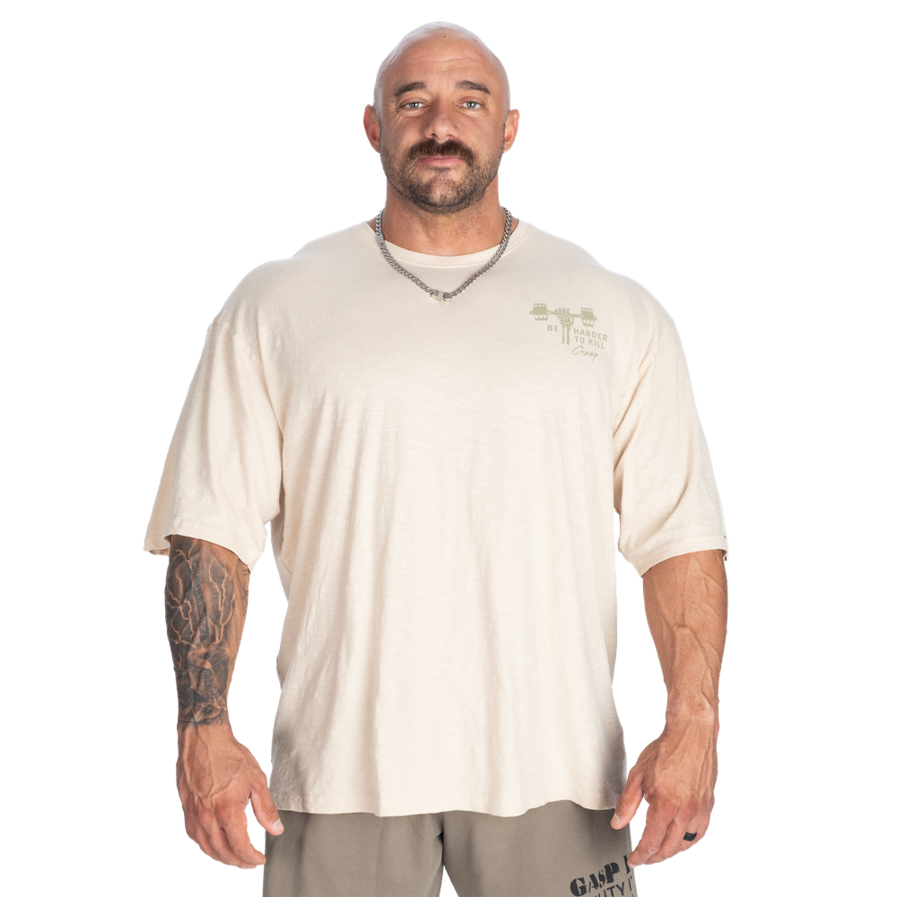 GASP HTK Slub Iron Tee (Washed Desert)
