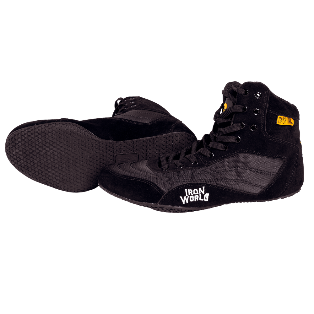 GASP Zeus Thunderbolt HI Tops Shoe (Black)