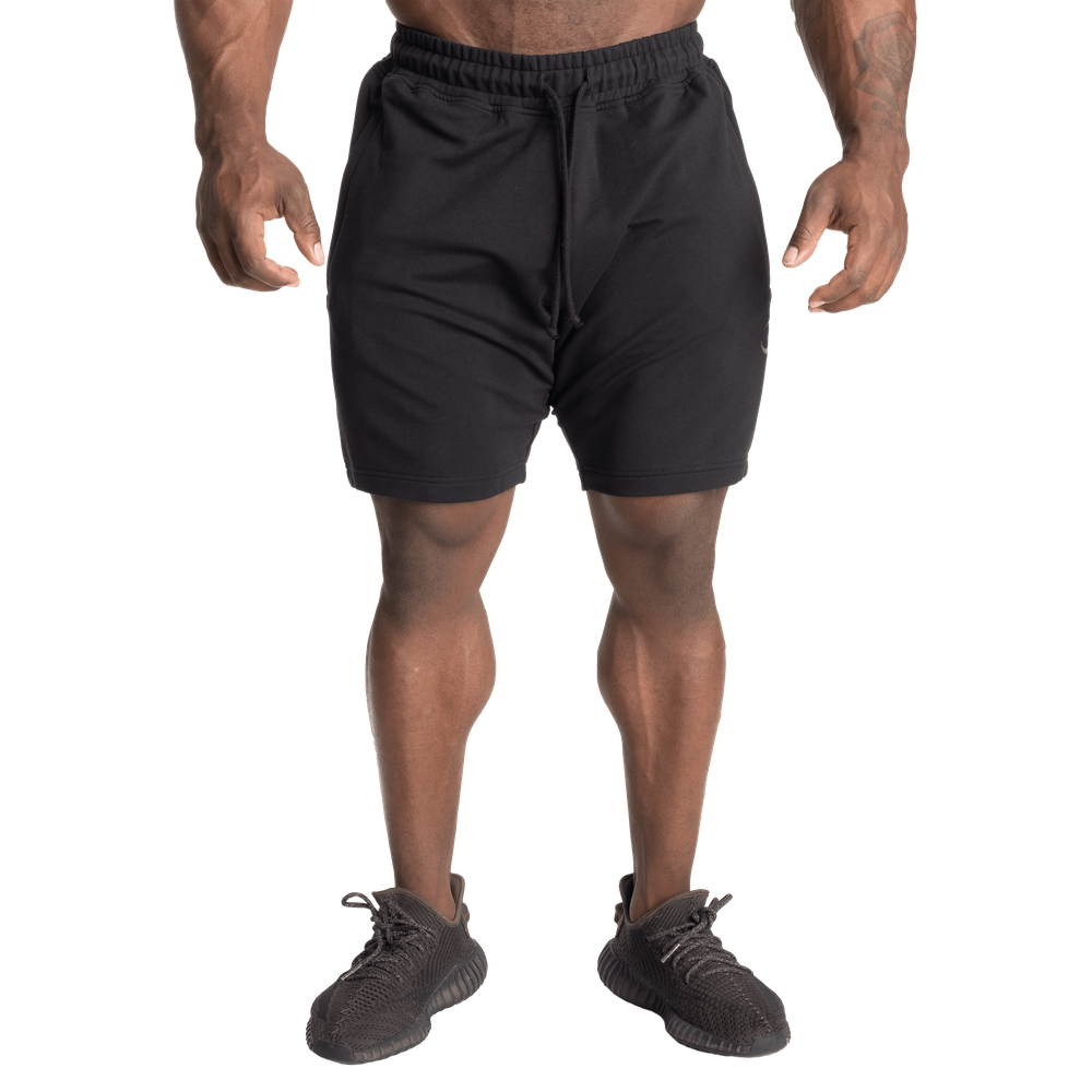 GASP TAPERED SWEATSHORTS (Black)