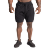 GASP TAPERED SWEATSHORTS (Black)
