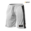 GASP NO1 MESH SHORTS (White/Black)