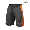 GASP NO1 MESH SHORTS (Black/Flame)
