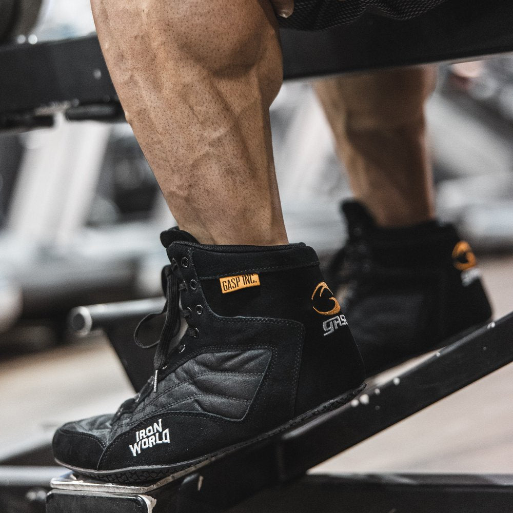GASP Zeus Thunderbolt HI Tops Shoe (Black)