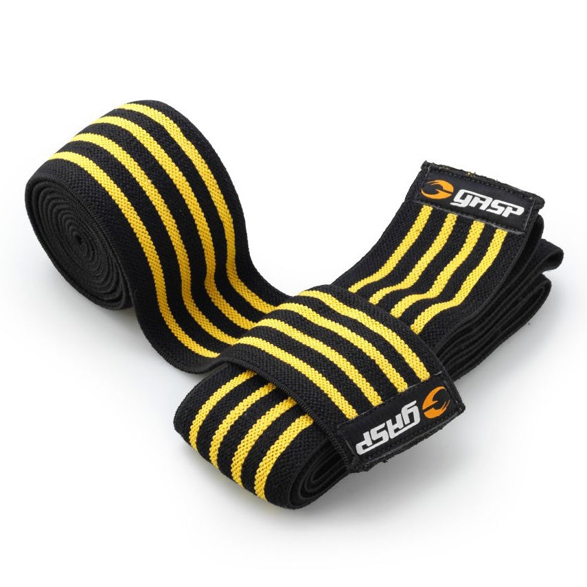 GASP KNEE WRAPS (Black/Flame)