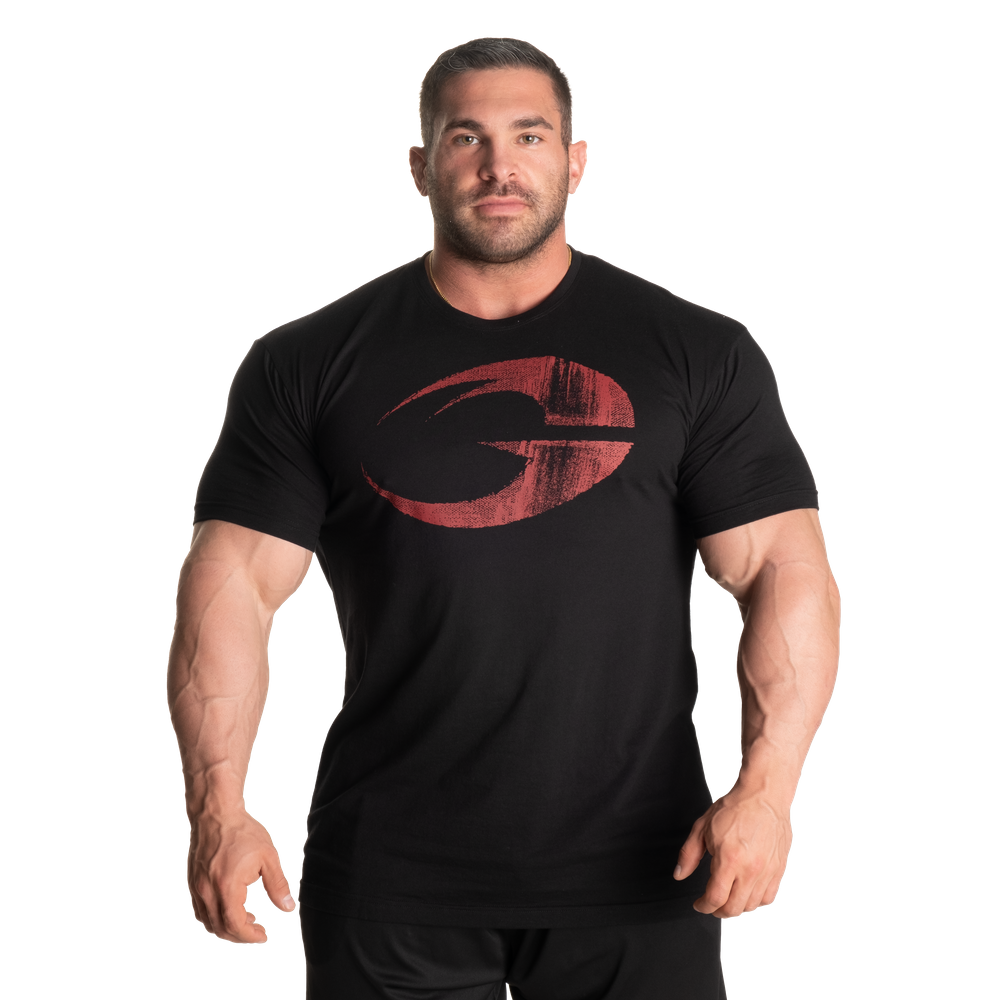 GASP CADET TEE (Black/Red)