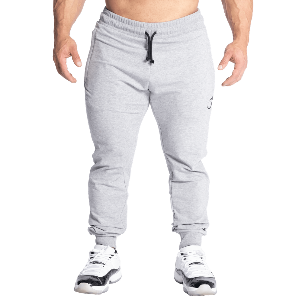GASP TAPERED JOGGERS (Light Grey Melange)