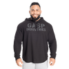 GASP LONGSLEEVE THERMAL HOODIE (Black/Black)