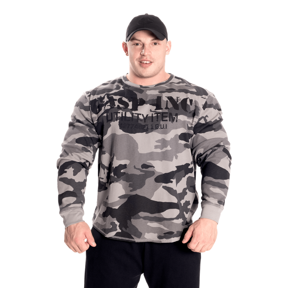 GASP THERMAL GYM SWEATER (Tactical Camo)