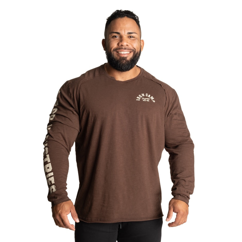 GASP THROWBACK LS TEE (Timber)