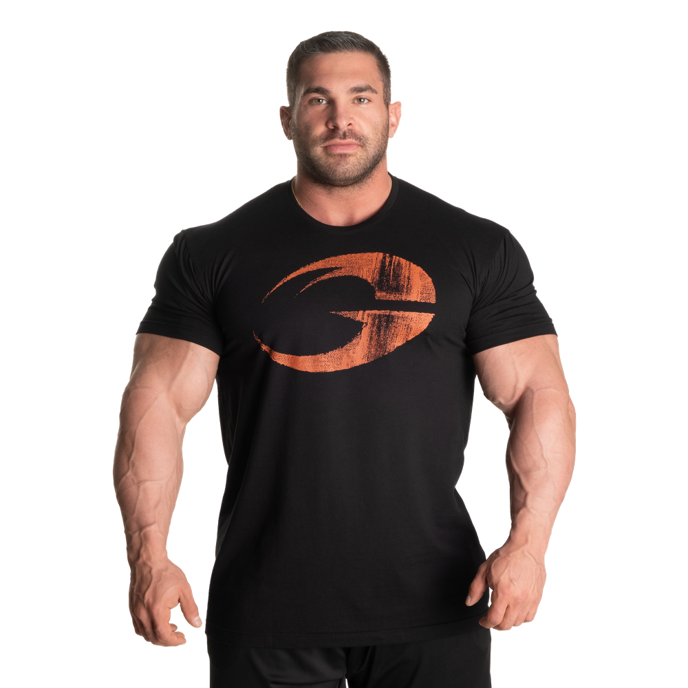 GASP CADET TEE (Black/Flame)