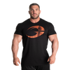 GASP CADET TEE (Black/Flame)