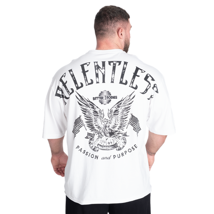 BETTER BODIES Relentless Iron Tee (White)