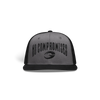 GASP NC Flatbrim Mesh Cap (Grey/Black)