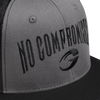 GASP NC Flatbrim Mesh Cap (Grey/Black)