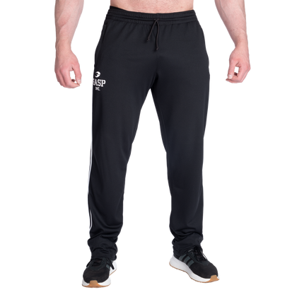 GASP 2 Stripe Standard Mesh Pant (Black White) -ملابس رياضية