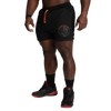 GASP R1 MESH SHORTS (Black/Flame)