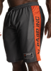 GASP NO1 MESH SHORTS (Black/Flame) - ملابس رياضية