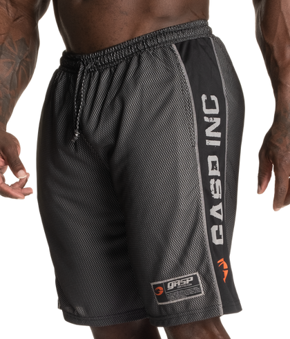 GASP NO1 MESH SHORTS (Black) - ملابس رياضية