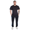 GASP 2 Stripe Standard Mesh Pant (Black Blue)