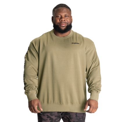 GASP GRAPHIC CREWNECK (Acid washed Green)