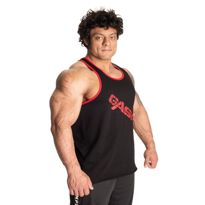 GASP Vintage  T Back  (Black/Red)