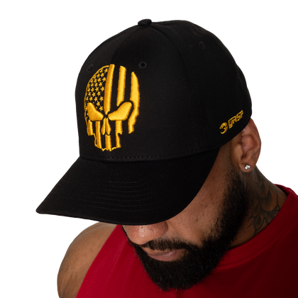 RELENTLESS CAP (Black/Yellow) - ملحقات رياضية