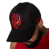 RELENTLESS CAP (Black/Red) - ملحقات رياضية