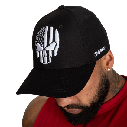 RELENTLESS CAP (Black/White) - ملحقات رياضية