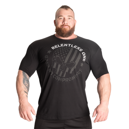 RELENTLESS ONE TEE (Black/White) - ملابس رياضية