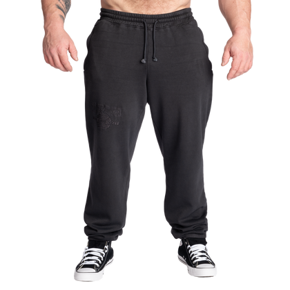 BETTER BODIES TEAM STANTON SWEATPANT  (Washed Black) - ملابس رياضية