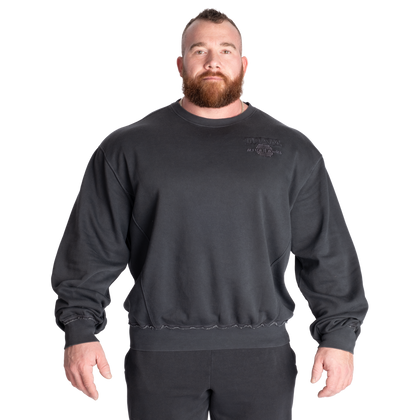 BETTER BODIES TEAM CREWNECK (Washed Black) - ملابس رياضية