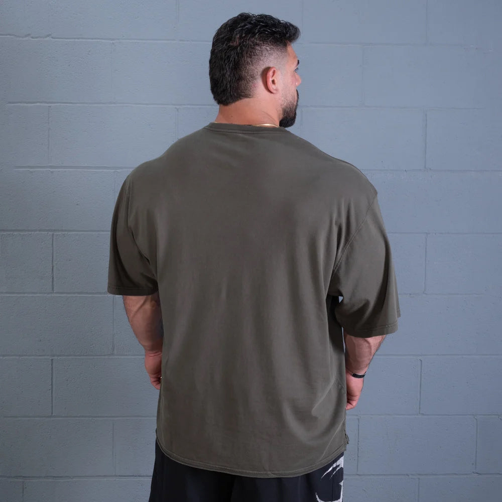 GASP Vintage Iron Tee (Washed Deep Forest)