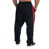 BETTER BODIES Panel Old School Baggy Mesh Pants (Black/Red)