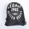 BETTER BODIES Legacy Stringbag (Black/White)