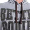 BETTER BODIES Hood sweater (Light Grey Melange)
