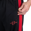 BETTER BODIES Panel Old School Baggy Mesh Pants (Black/Red)
