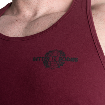 BETTER BODIES ESSENTIAL T-BACK  V2 (Maroon) - ملابس رياضية