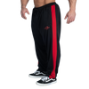 BETTER BODIES Panel Old School Baggy Mesh Pants (Black/Red)