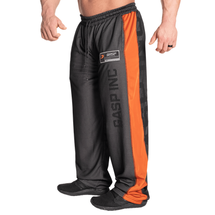 GASP NO1 MESH PANT (Black/Flame)