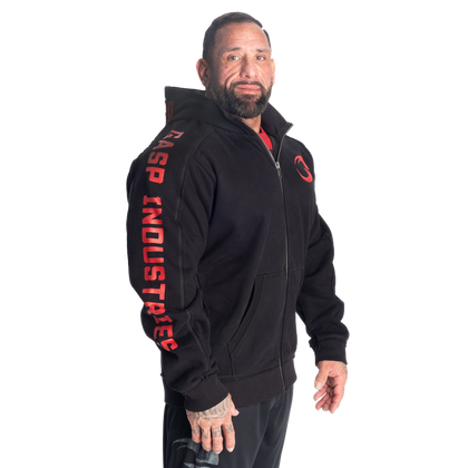 GASP Pro Gasp Hood (Black Red)